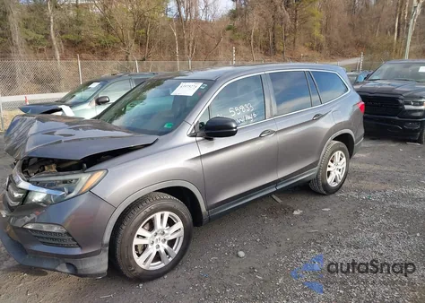2016 Honda Pilot Lx из США, поврежденный, VIN 5FNYF6H14GB006381